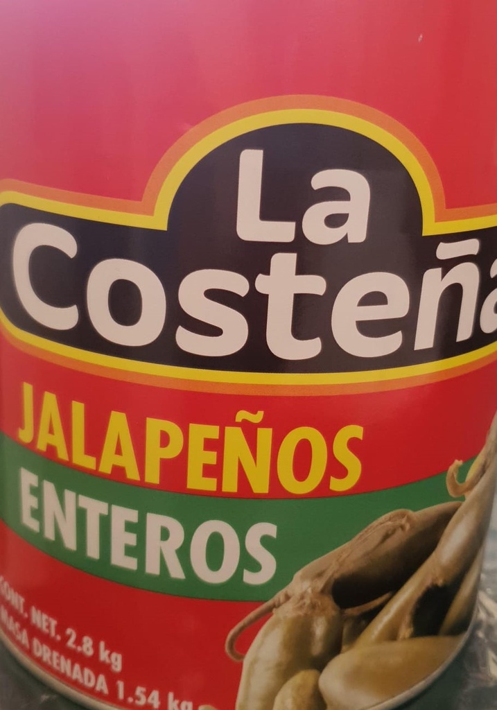 Chile jalapeño a granel la costeña