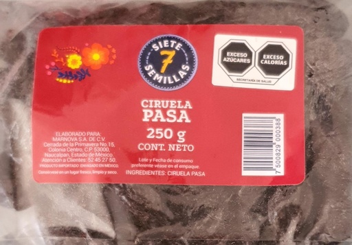 [7500829000388] Ciruela pasa 7 semillas