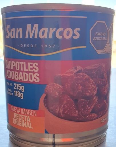 [7501023318040] Chipotles San Marcos 215 g